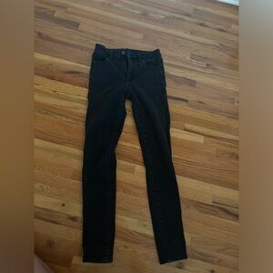 Black high waisted jeans